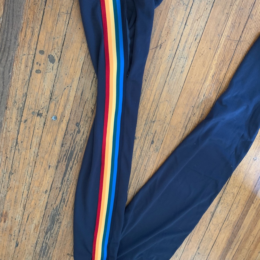 UO rainbow track pants